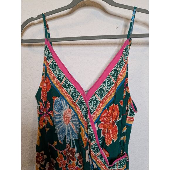 URBAN OUTFITTERS Women's Size Medium Mini Dress Cross Over Front Spaghetti Strap - Picture 2 of 5